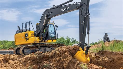 john deere excavators models